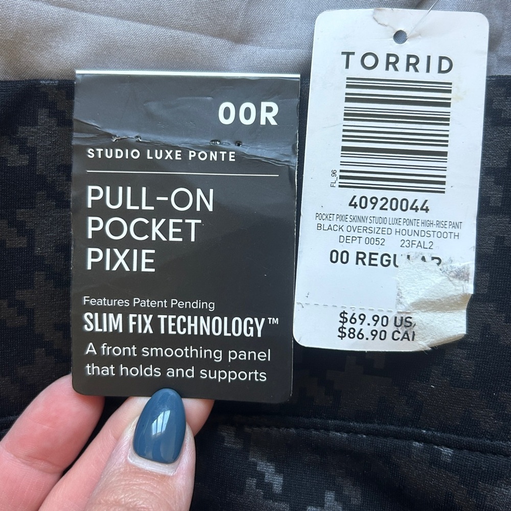 Torrid Pull-On Pocket Pixie Leggings - image 6